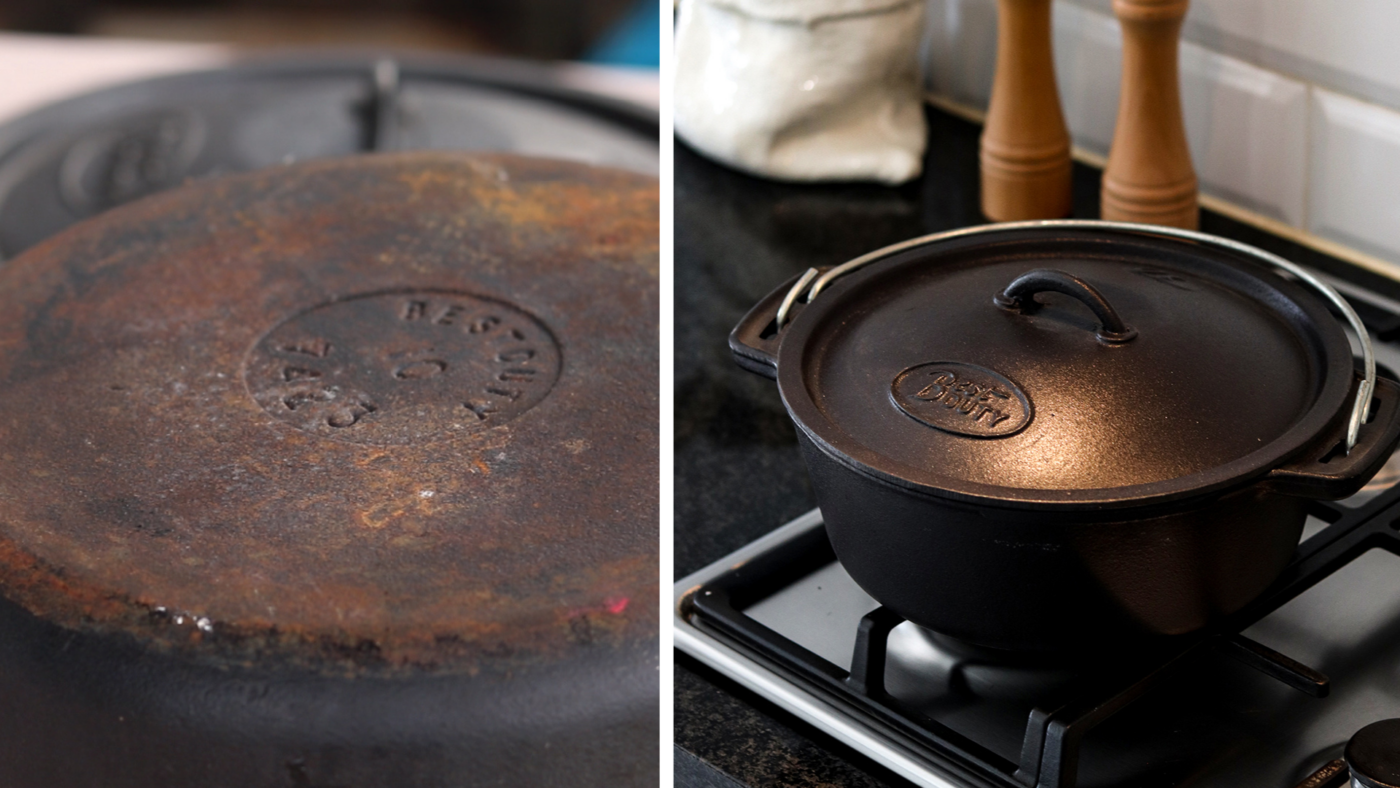 RCBS Cast Iron Lead Pot | Holds Up To 10 Pounds For Reloading | Model 80010